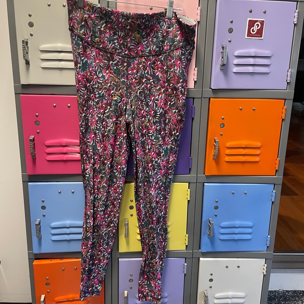Lululemon Colorful Floral Leggings, 14